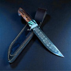Premium Bowie - Mozaik Damascus Bıçak